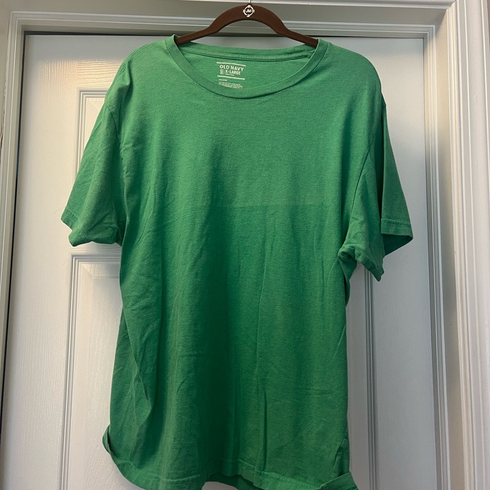 Old Navy Men's Green T-Shirt